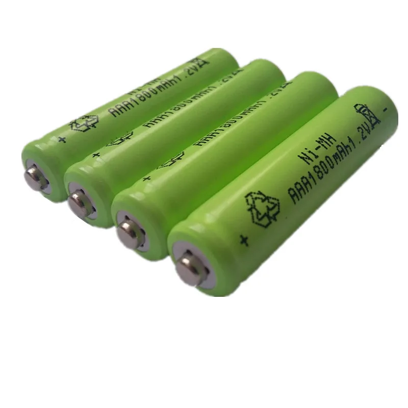 DING LI SHI JIA 12 шт AAA 1800mAh 1,2 V аккумуляторная батарея Ni-MH 1,2 V батареи аккумуляторная батарея 3A