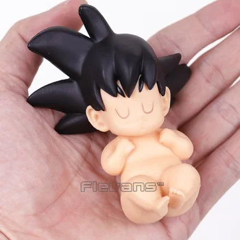 

Dragon Ball Z Baby Child Son Gokou Sleeping Goku Mini PVC Figure Collectible Model Toy 8.5cm (in OPP Bag)