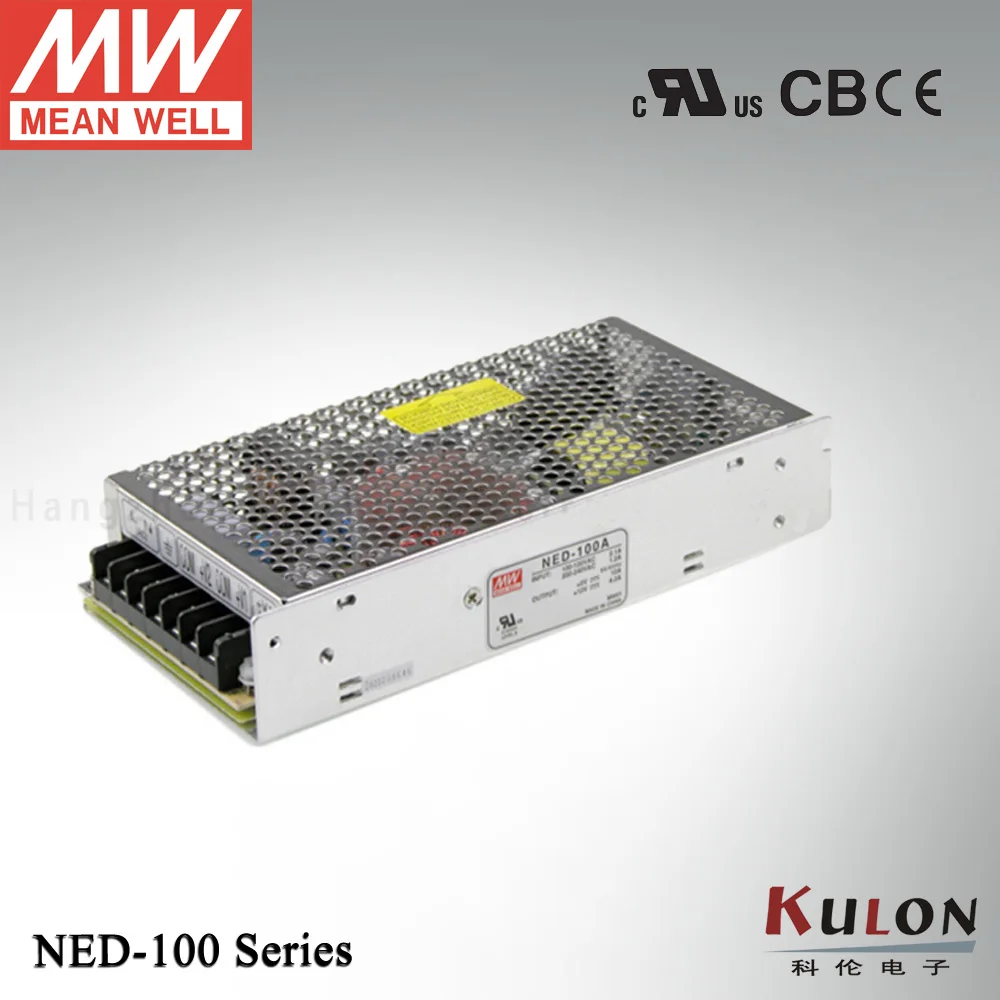 

Original Meanwell NED-100A 100W Dual Output 5V 2-10A 12V 0.7-7.0A Power Supply