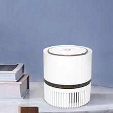 Отрицательный Ион ультра-тихий Настольный портативный мини офис домашний очиститель воздуха экологическая низкая энергия воздуха Pruification