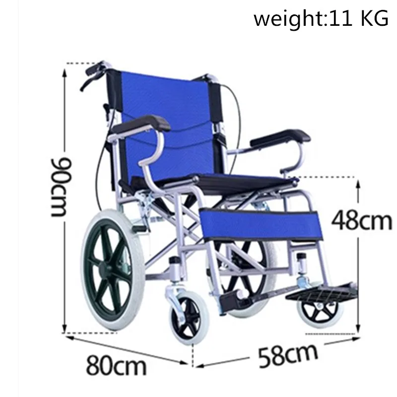  Foldable Chair Sofa For Old Man Disabled Portable Light Chairs With Brake Safety Anti Bedsore Campi