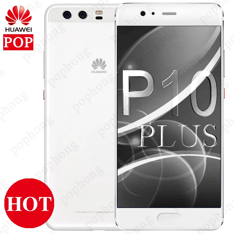 Глобальная прошивка huawei P10 Plus 6 ГБ ОЗУ 64 Гб/128 LTE мобильный телефон Kirin 960