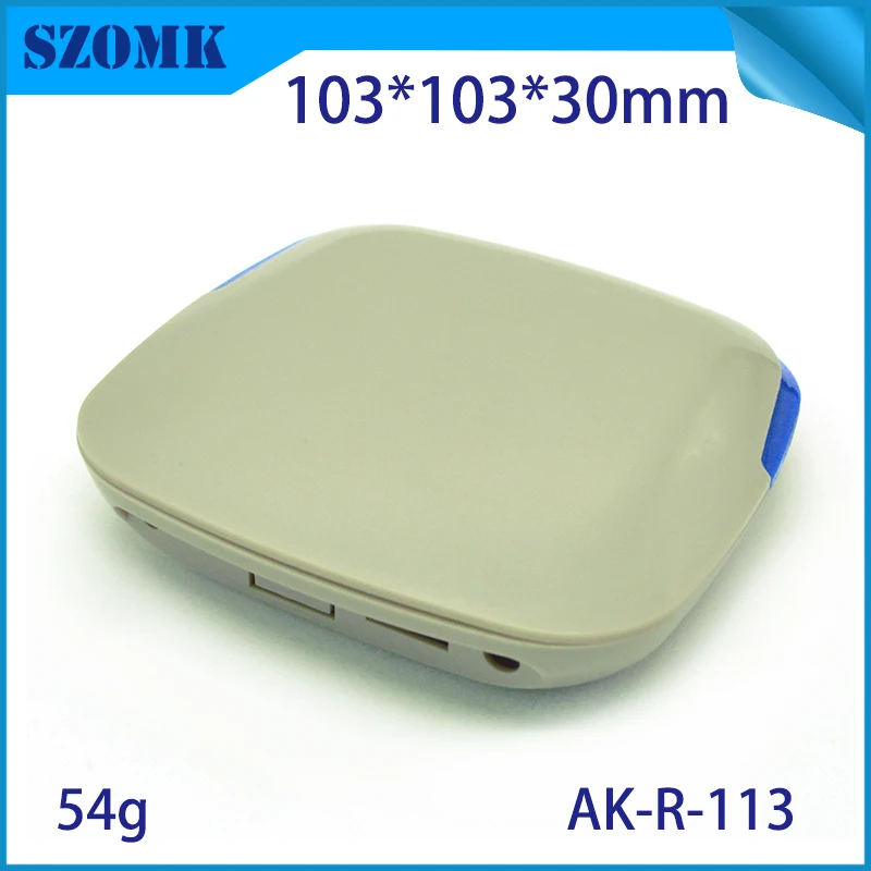 

4 pcs, 103*103*30mm new design wifi plastic enclosure for electronics pcb design router plastic case abs plastic project box