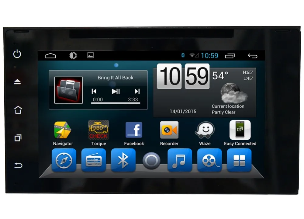 Discount 8" HD 1024*600 Quad Core Android 6.0 Car DVD Radio GPS Navigation Player for Toyota Sienna 2015 2016 DVR OBD WIFI 1