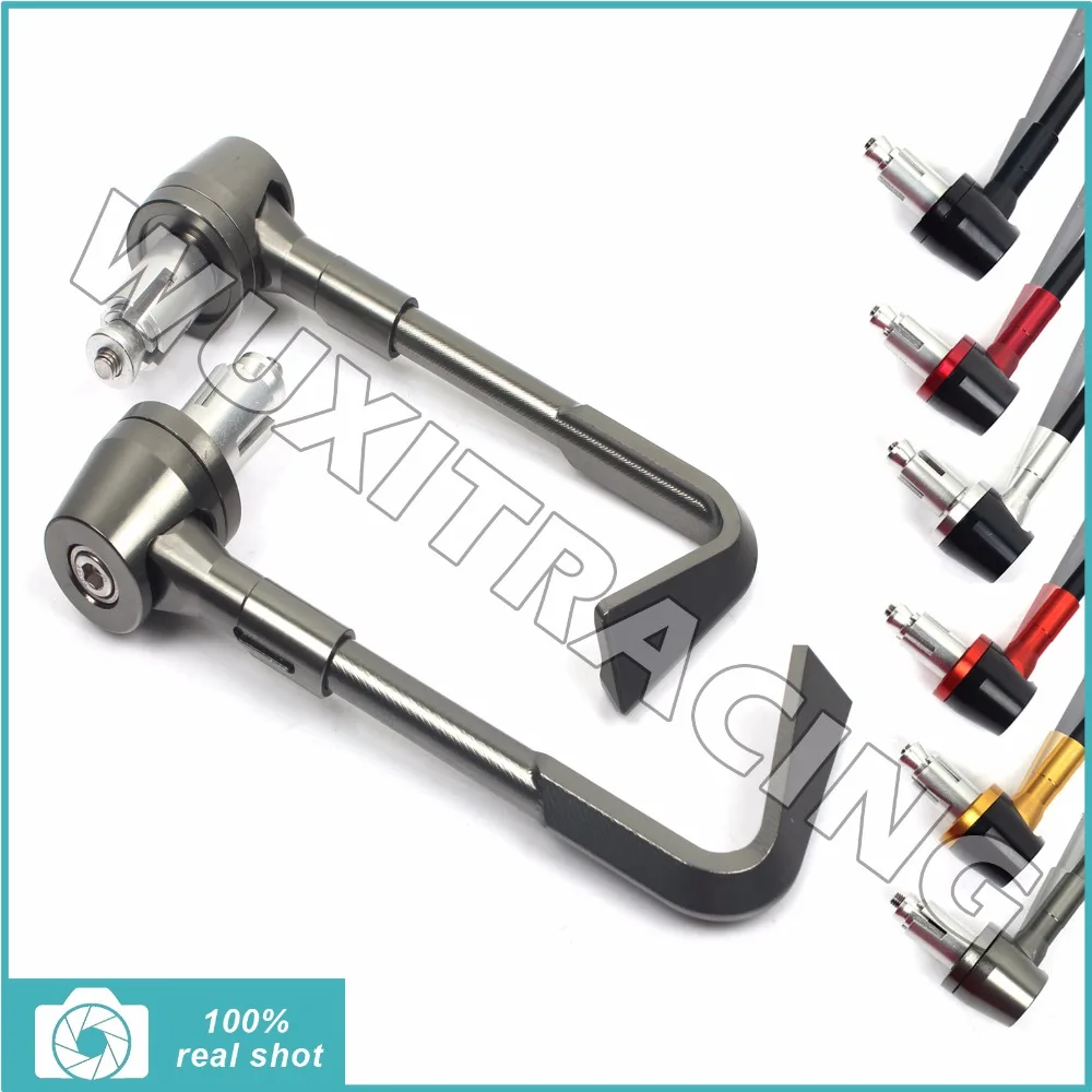 

Long Brake Clutch Lever Guard Bar End Protector for MV Agusta Brutale 750 910 920 989 1078 1090 F3 675 F4 750 / 1000 All Year