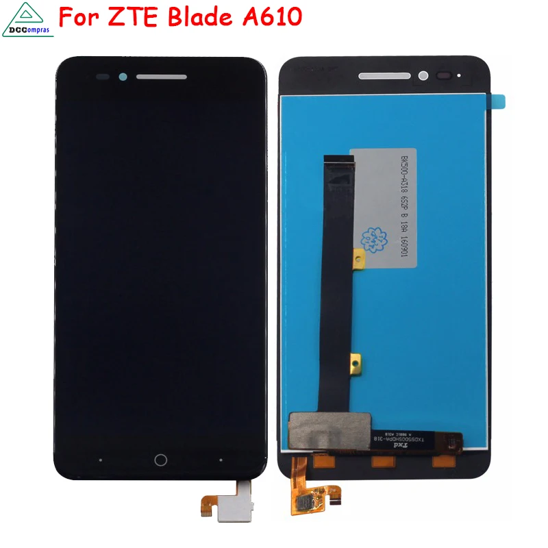 Pаспродажа Оригинальный Для zte Blade A610 A610C A611 A612 ЖК дисплей сенсорный экран дигитайзер для zte Blade A610 BA610 экран ЖК дисплей