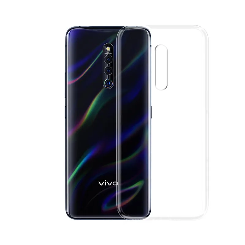 Для естественных X27 Vivo x27 pro смартфон защитный силиконовый термополиуретановый