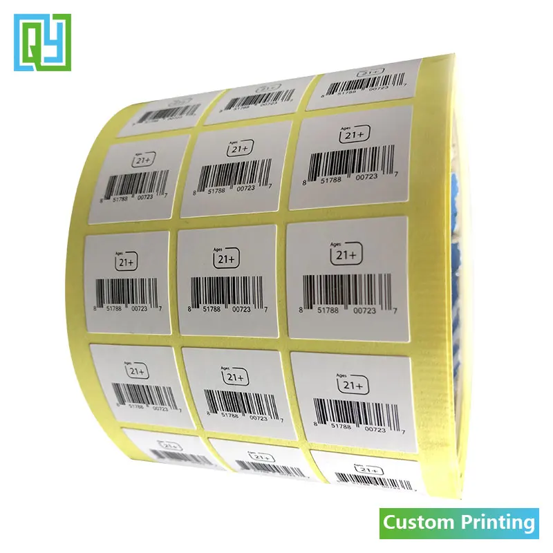 Buy 1000pcs 22x22mm Free shipping custom stickers