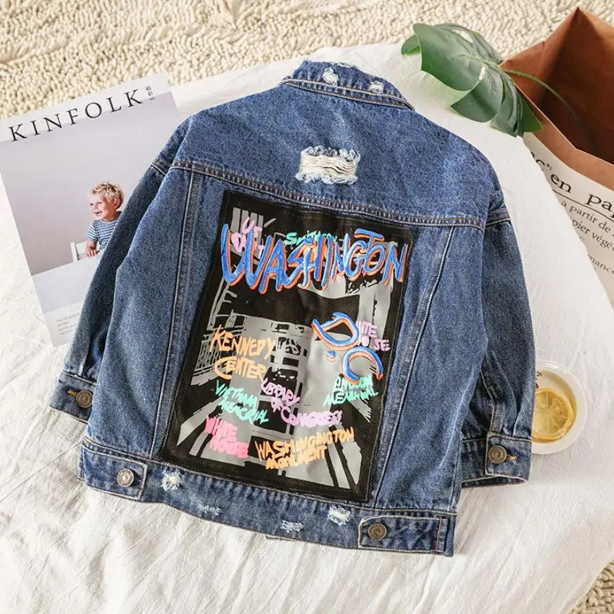 blue jean jacket for baby boy