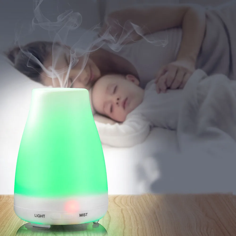 LED Air Aromatherapy Essential Oil Diffuser Aroma Humidifier Purifier Mist Maker