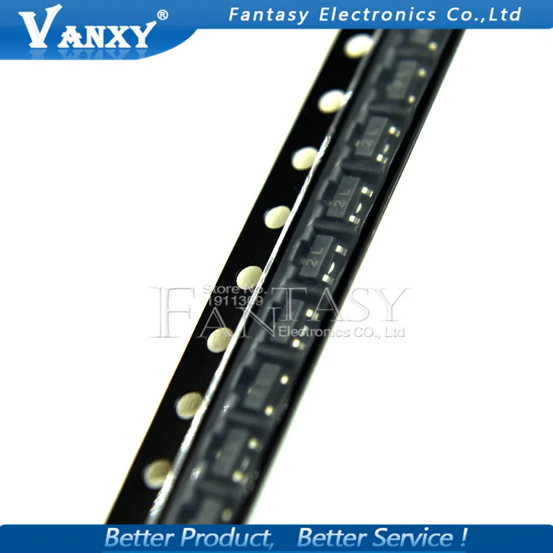 

100PCS 2N5401 2L SMD MMBT5401 2L SOT-23 SOT23 Bipolar Transistors - BJT PNP Transistor new and original