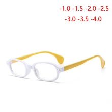 1-1,5-2-2,5-3-3,5-4,0 заклепки близорукость очки со степенью женщин мужчин с коротким зрением близорукие ПК Рецептурные очки