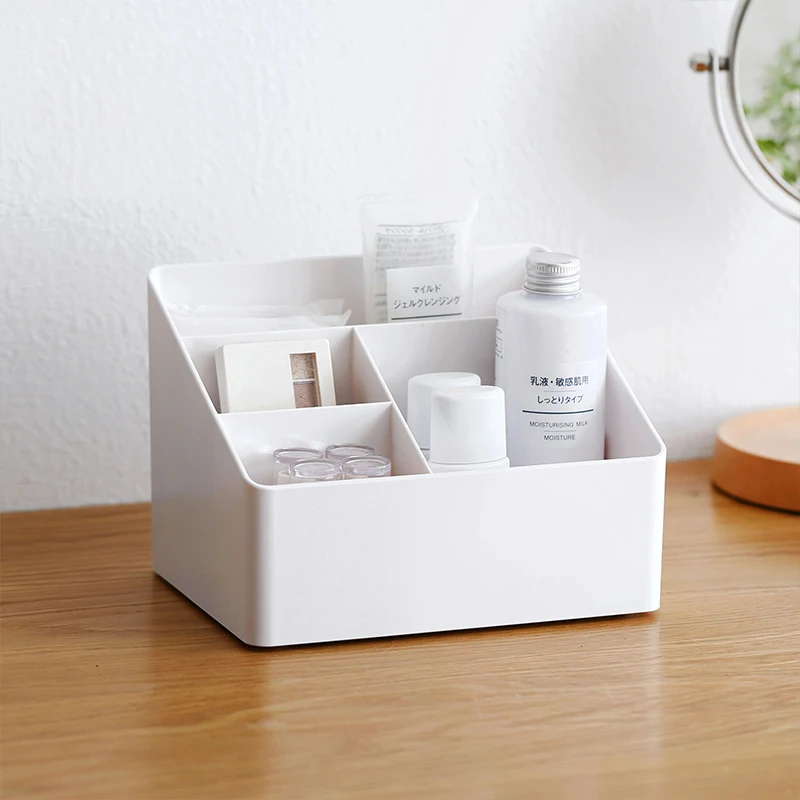 Multi-layer Cosmetic Storage Box Dormitory Skin Care Makeup Remote Control Office Articles Organizer Desktop Sundries Container