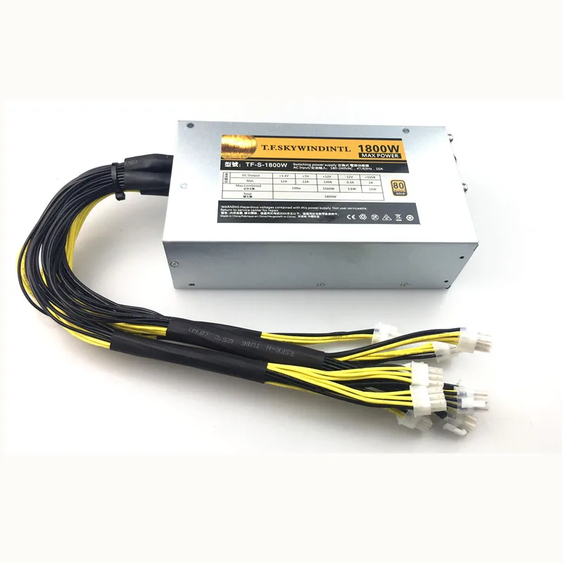 1800 W PC امدادات الطاقة 1800 W APW7 ETH التعدين امدادات الطاقة ل Antminer تعدين البيتكوين S7/S9/D3 /L3 Bitmain PSU Apw3 awp7 10 * 6pin 1800 W PC امدادات الطاقة 1800 W APW7 ETH التعدين امدادات الطاقة ل Antminer تعدين البيتكوين S7/S9/D3 /L3 Bitmain PSU Apw3 awp7 10 * 6pin