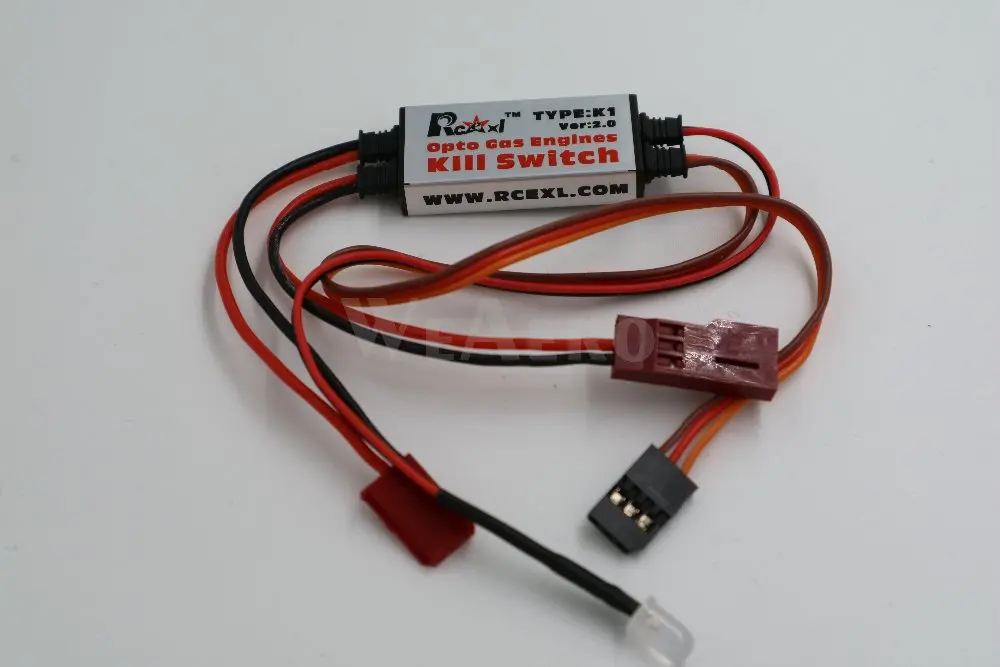 Rcexl Opto Gas Engines Remote Control Kill Switch for RC Model Gasoline