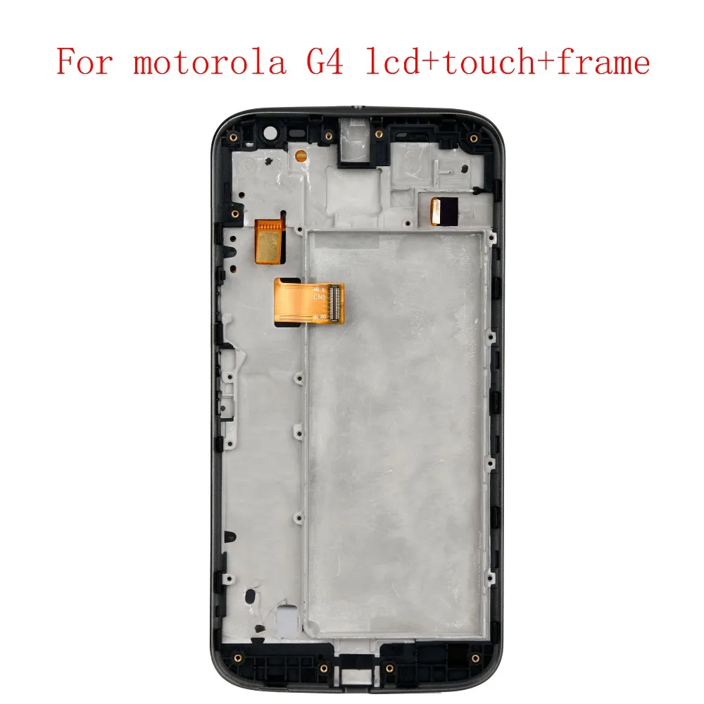 

JPFix For Motorola G4 Xt1622 XT1625 Xt1620 Xt1621 LCD Display Touch Screen Digitizer Assembly With Frame