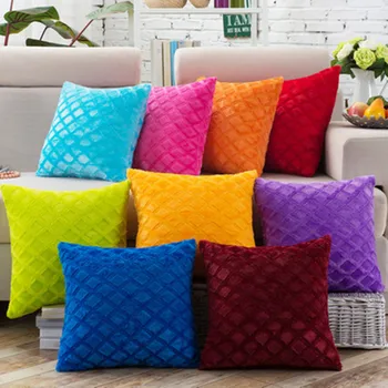 

BZ039 Creative Lumbar Pillow Solid wollen without inner decorative throw pillows chair seat home decor home textile gift