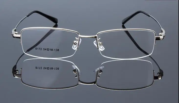 Eyesilove супер легкие металлические очки близорукости для мужчин или женщин очки для близоруких рецептурных очков градусов-0,50 до-8,00