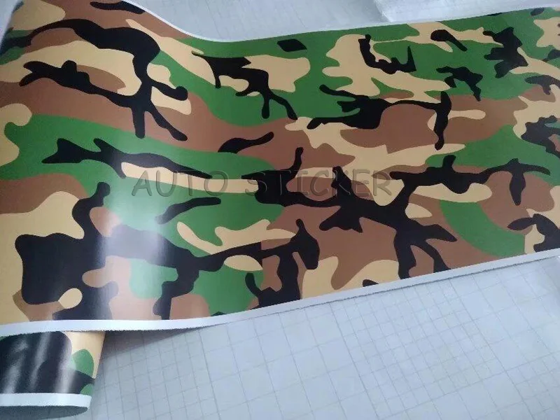 Military camo vinyl 22