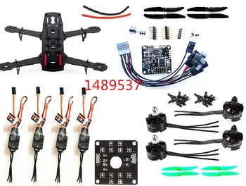 

QAV250/ZMR250 Full Carbon Fiber Frame F3 ACRO /rev6 6DOF Flight Controller MT2204 2300KV Motor 12A ESC 5030 Prop