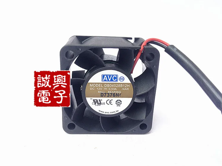 

For avc db04028b12h 4cm 4028 12v 0.53a dual ball cooling fan