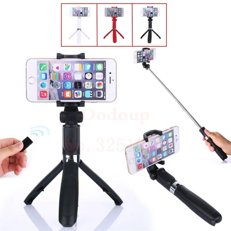 

Handheld Monopod Selfie Stick Bluetooth Extendable Tripod for iPhone 8 7 6s for Samsung phone Wireless bluetooth Selfie Stick