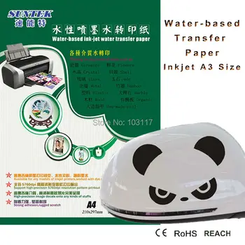 

Clear Transfer Paper for Sticker (20pcs/lot) Inkjet Water-Slide Decal Paper with CE/RoHS/REACH Certificate