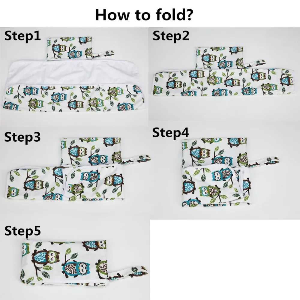 [Sigzagor]1 Baby Diaper Changing Mat Portable Foldable Washable Travel Nappy Waterproof 77cmx47cm