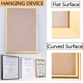 

Picture Frame Metal Poster Frame Classic Aluminum Photo Frames For Wall Hanging A4 Certificate Frame Home