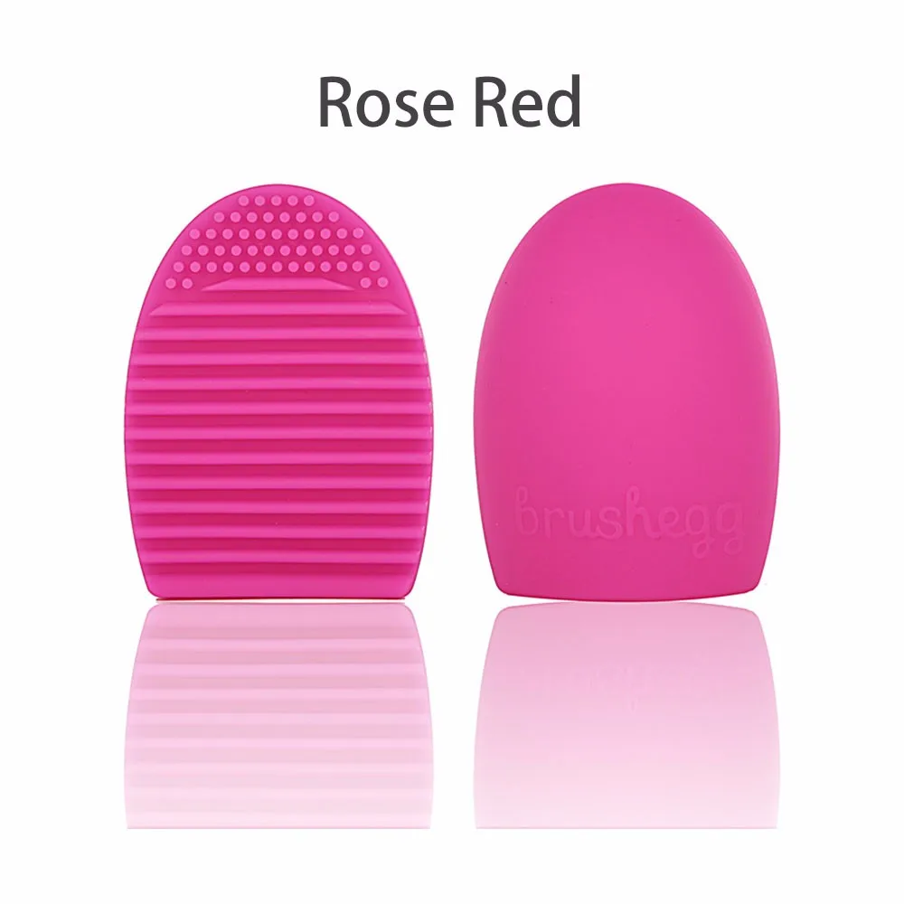 

New Pop Brushegg Cleaning Make up Washing Brush Silicone Glove Scrubber Cosmetic Foundation Powder Clean Tools Brush Egg