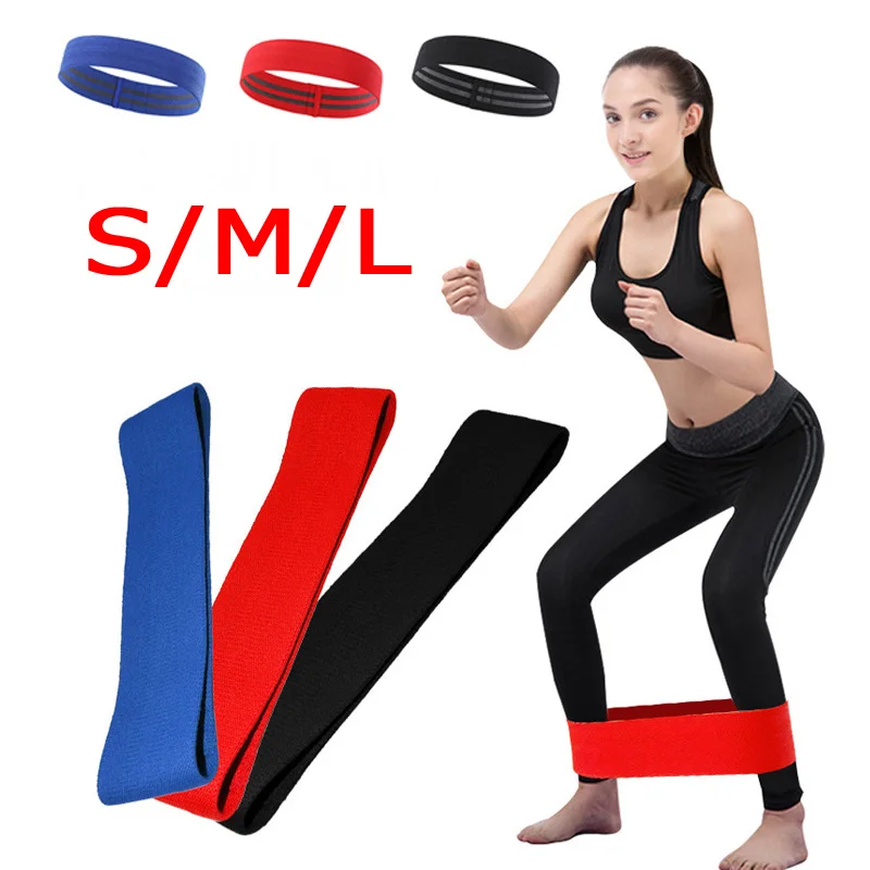 

Non-slip Hip Circle Loop Resistance Bands Workout Exercise Legs Thigh Glute Butt Squat Band