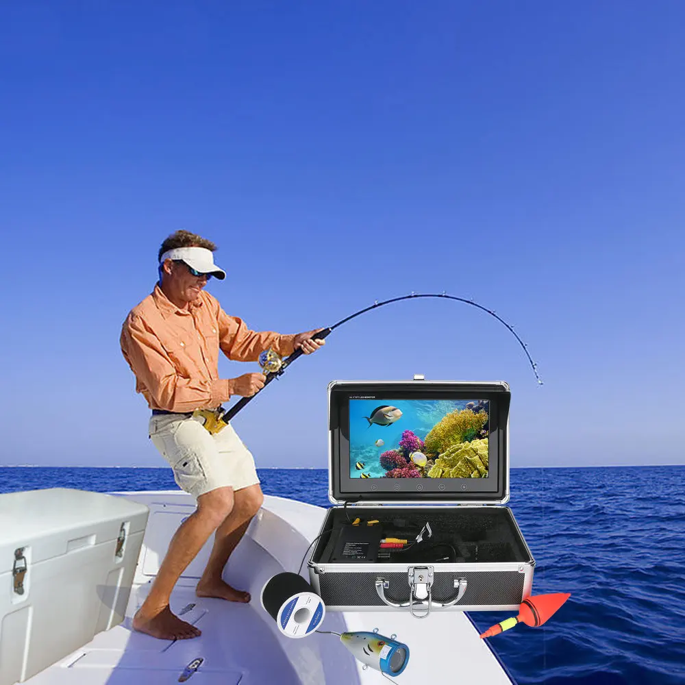Subaquática Da Pesca 1000TVL APLICATIVO de Visualização