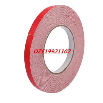 

10M Length x 12mm Width White Dual Sided Self Adhesive Sponge Foam Tape for Car