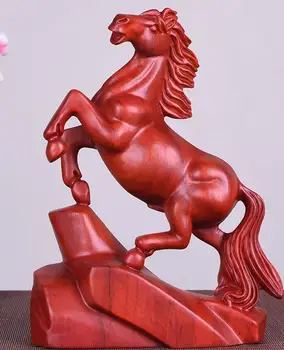 

Trojan horse to success red carpets crafts carving zodiac animals home decoration statue factory direct selling