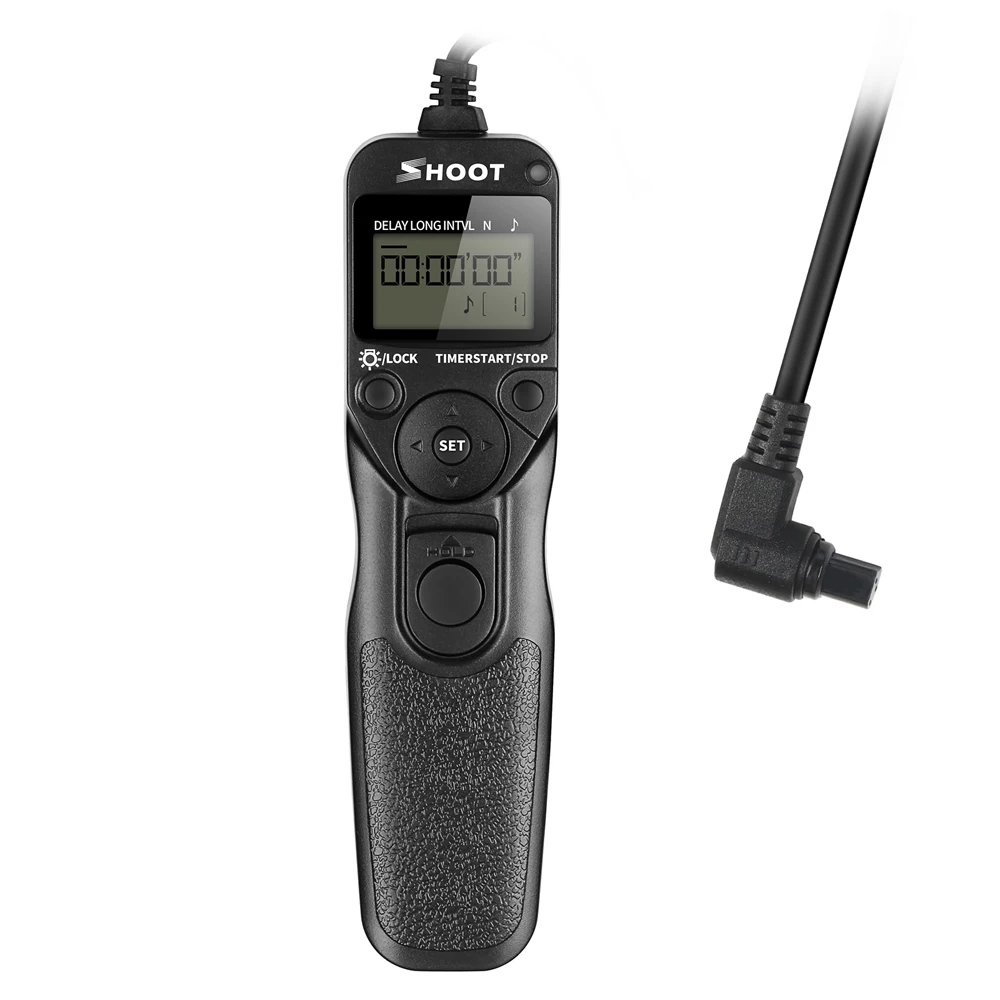 

SHOOT RS-80N3 Shutter Remote Control Cord Shutter Release Cable for Canon Camera