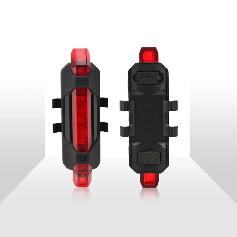Flash Deal Bike Bicycle light LED Tail Light Cycling Rear Tail Safety Warning Light USB Rechargeable Mountain Bike Cycling Light TSLM1 14
