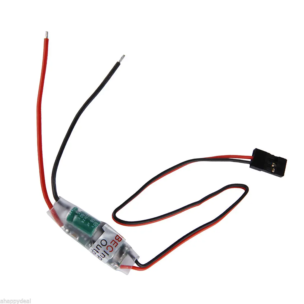 Receiver Power Supply 5V 3A Brushless ESC External Type BEC UBEC Support 2 6S