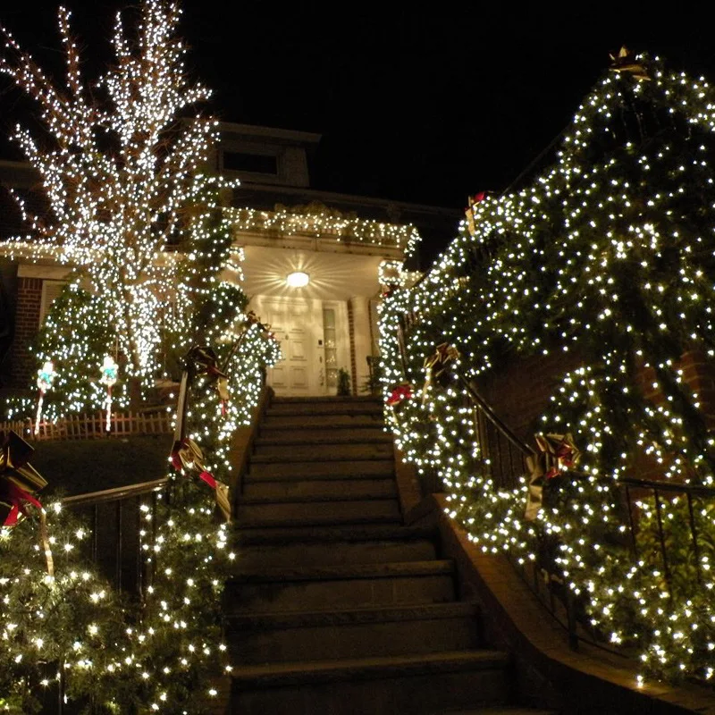 

100M 500LEDs Fairy String Light Curtain Lamp Waterproof AC110 to AC220V Outdoor Home Party Christmas Holiday Decoration lighting