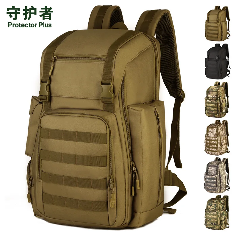 40L рюкзак для активного отдыха, рюкзак для альпинизма, камуфляжная сумка для компьютера с карманом для обуви, мужской рюкзак A4266