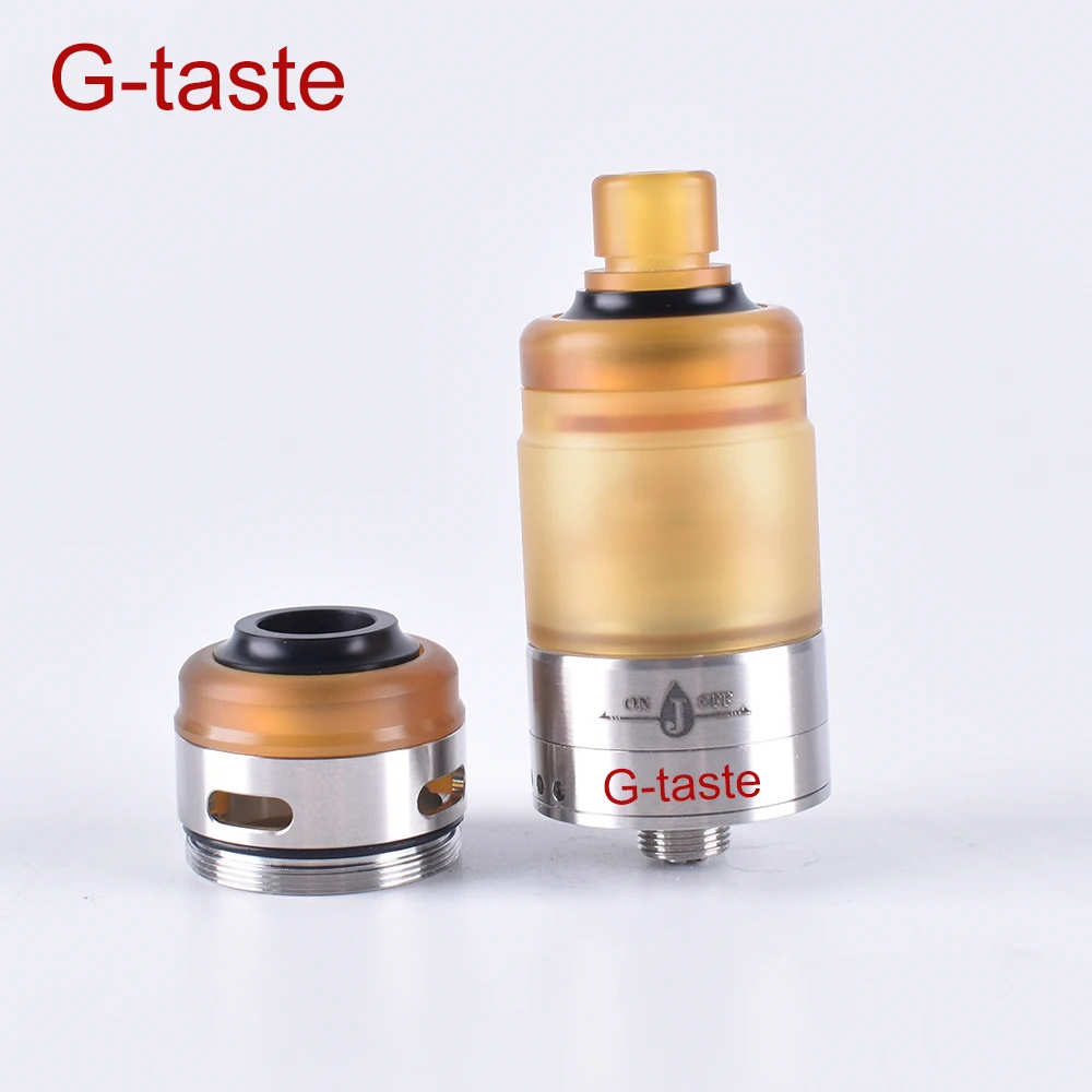 

Dome V2 style RTA/RDA 22mm 316SS RDTA Rebuildable Dripping Tank RTA/RDA 2-in-1 atomizer support by G-taste