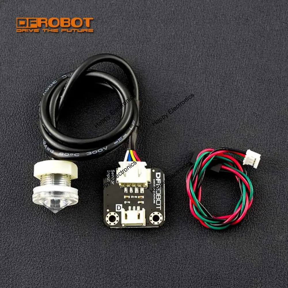 

DFRobot Photoelectric Liquid Level digital Sensor FS-IR02, 5V Compatible with arduino/raspberry pi/for Intel for Level control