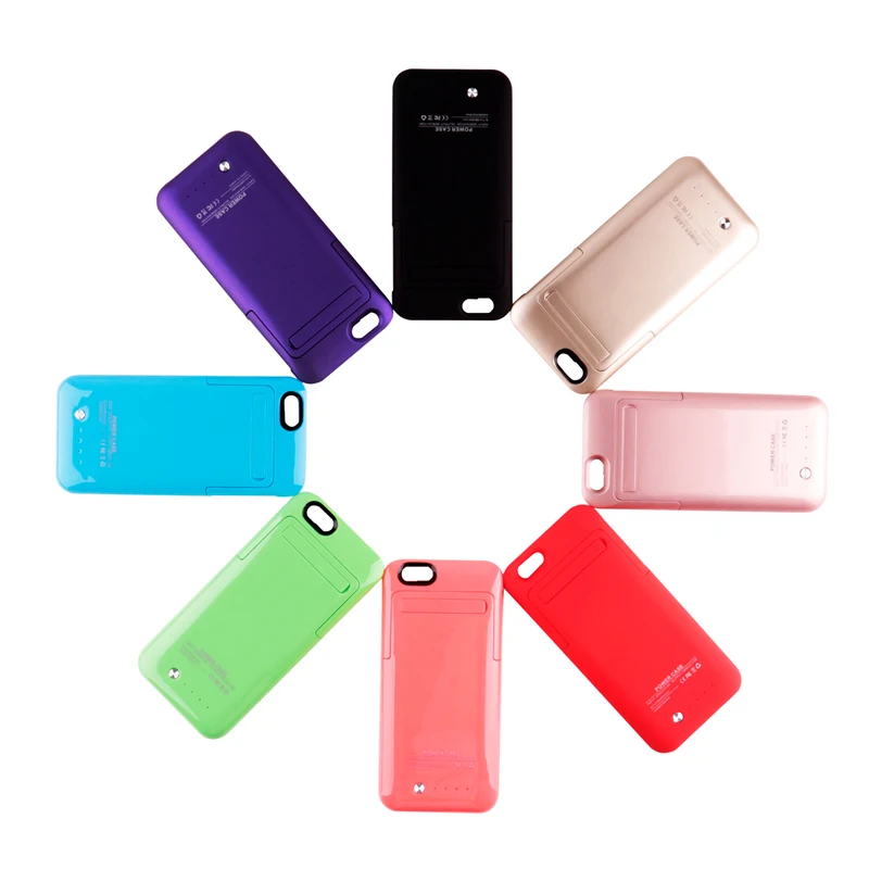 

JRGK For iphone 6 battery charger case For iphone 6 poverbank case 3500 mah LED mobile phone Battery Charger Cases