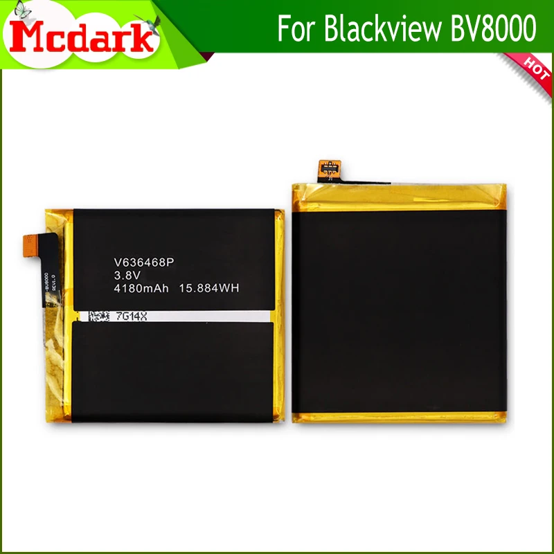 Аккумулятор для Blackview BV8000 pro Bateria Batterij AKKU 4180mAh Большая емкость|Аккумуляторы