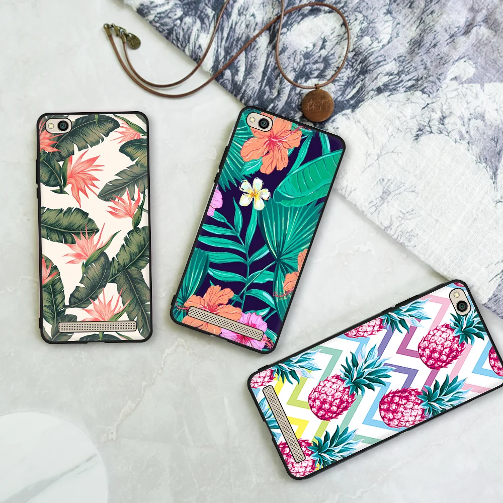 

EKDME Pineapple Sky Protective Fundas For Xiaomi Mi A1 5X Soft Cover Cases For Redmi Note 5 4 Pro 5A 4A 4X Animal Phone Case