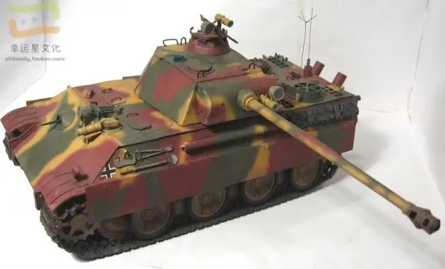 Пантера средний танк военная модель 3D бумажная модель Сделай Сам ручной работы Бумажная модель