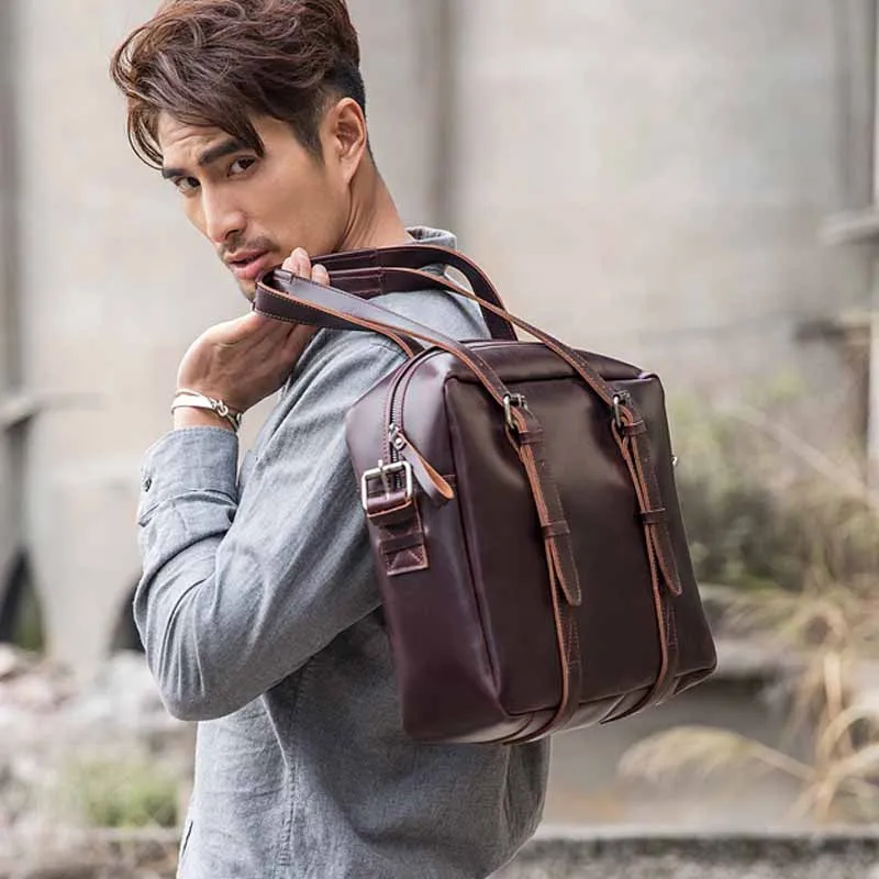 AETOO جلد طبيعي جلد طبيعي حقيبة لابتوب حقائب جلد البقر الرجال Crossbody حقيبة سفر الرجال البني حقيبة جلدية AETOO جلد طبيعي جلد طبيعي حقيبة لابتوب حقائب جلد البقر الرجال Crossbody حقيبة سفر الرجال البني حقيبة جلدية