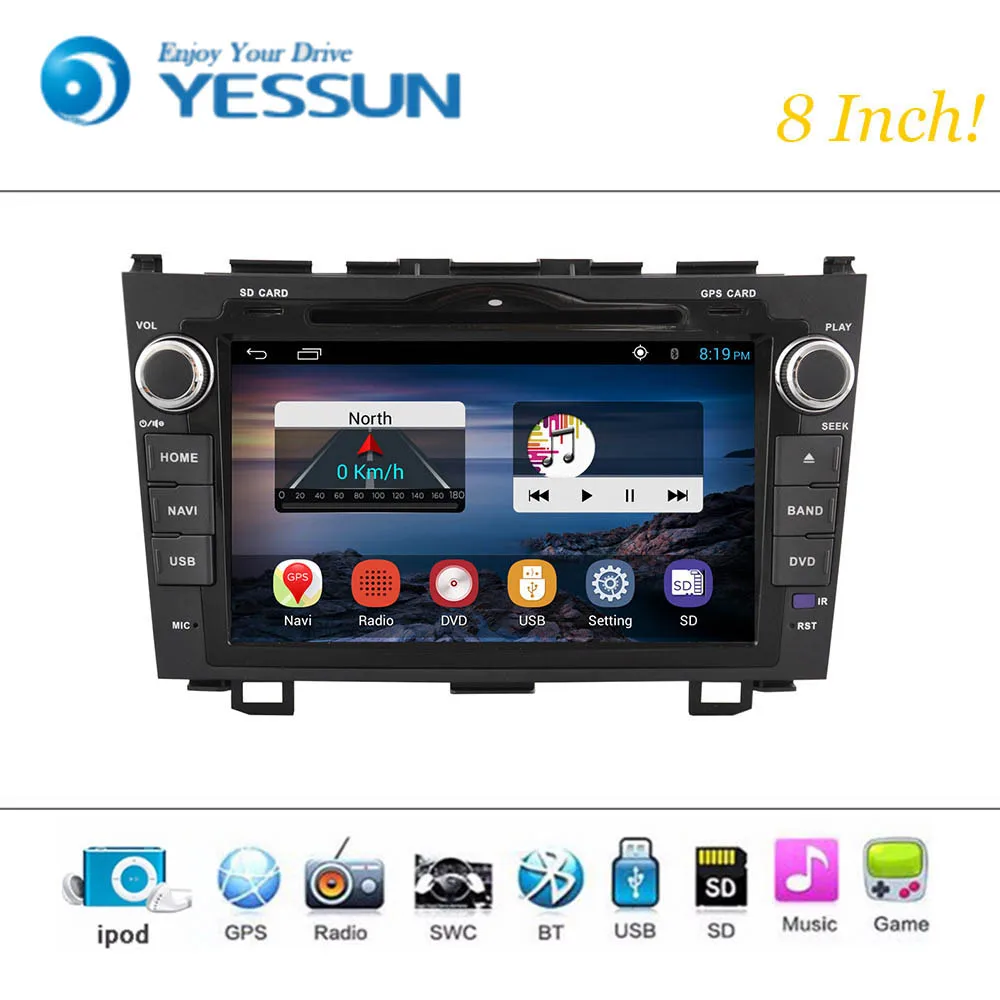 Top Car DVD Player Wince System For HONDA For CR-V Autoradio Car Radio Stereo GPS Navigation Multimedia Audio Video 2 Top Car DVD Player Wince System For HONDA For CR-V Autoradio Car Radio Stereo GPS Navigation Multimedia Audio Video 2