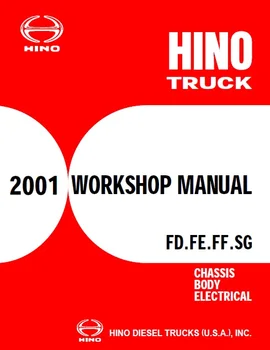 

Hino Diesel Truck Full Set Workshop Manual 2001-2019 DVD