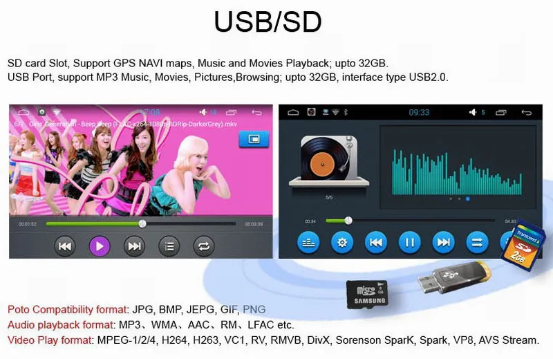 Sale YESSUN For Citroen Nemo For Peugeot Bipper 2008~2017 Android Car Multimedia Navigation GPS Navi Radio Stereo No CD DVD Player 24