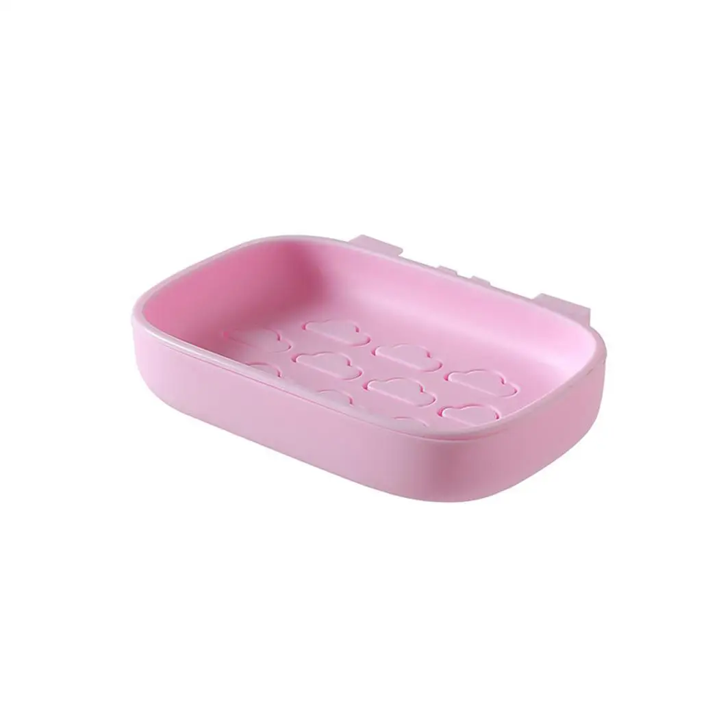 

Practical Detachable Double-layered Wall-mounted Self-adhesive Soap Home Detachable, Draining, Appliances Box